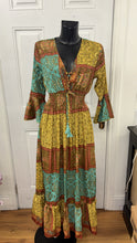 Load image into Gallery viewer, Silk Pattern Dresses