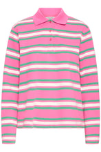 Load image into Gallery viewer, Pink LongSleeve Polo - b.young