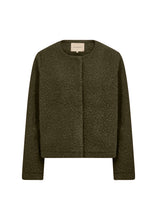 Load image into Gallery viewer, Forest Green Short Jacket - Soya Concept