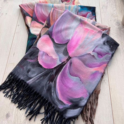 Abstract Print Scarf