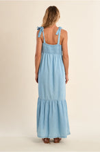 Load image into Gallery viewer, Light Blue Denim Woven Dress- Molly Bracken