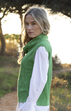 Load image into Gallery viewer, Green Sweater Vest - Marble