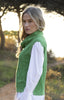 Green Sweater Vest - Marble