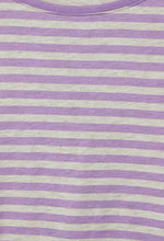 Load image into Gallery viewer, 320858- Purple Stripe T-shirt- Cecil