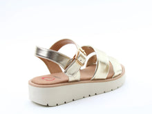 Load image into Gallery viewer, Fleur - Tan/Gold/White Sandal - Heavenly Feet