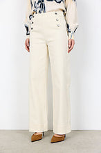 Load image into Gallery viewer, Cream High Waist Jeans - Soya Concept