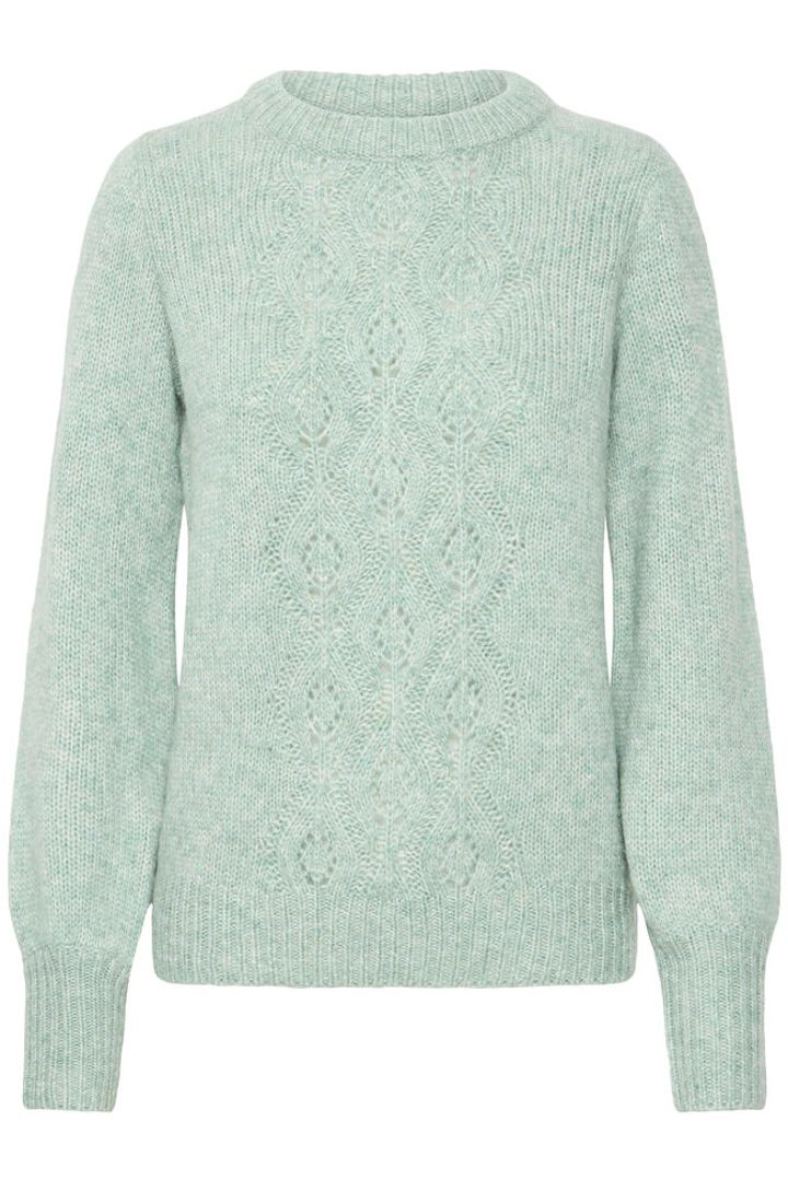 Puff Sleeve Knit Jumper - B.Young