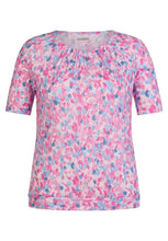 Load image into Gallery viewer, 122365 - Pink &amp; Blue Printed T-shirt - Rabe