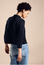 Load image into Gallery viewer, 321658 - Linen Look Jacket- Navy -Street One