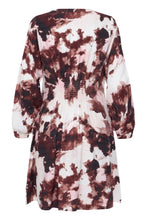 Load image into Gallery viewer, Brown Pattern Dress