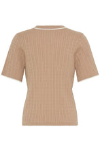 Load image into Gallery viewer, Short Sleeve Tan Pullover - Fransa