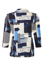 Load image into Gallery viewer, Blue &amp; Navy Print Top - Sunday