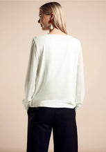 Load image into Gallery viewer, 321944- Off White Chiffon Blouse - Street One