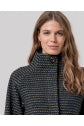 Load image into Gallery viewer, Short Houndstooth Coat - Blue &amp; Green- Surkana