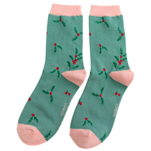 Load image into Gallery viewer, Miss Sparrow Christmas Socks