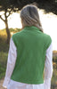 Green Sweater Vest - Marble