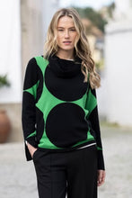 Load image into Gallery viewer, Green Print Sweater - Marble