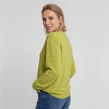Load image into Gallery viewer, Wild Lime Long Sleeve Pullover - Olsen