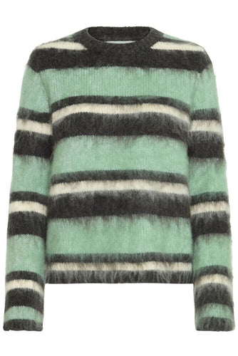 Stripe Knit Jumper - B.Young