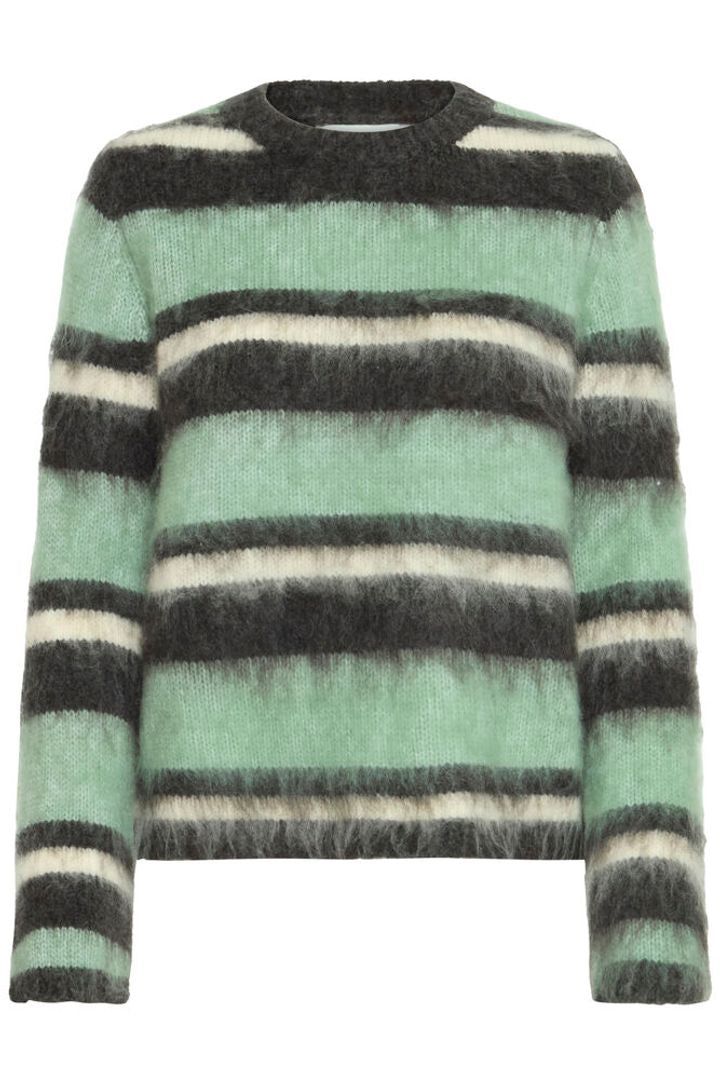 Stripe Knit Jumper - B.Young