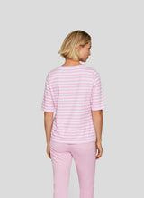 Load image into Gallery viewer, 122350 - Pink &amp; White Striped T-shirt- Rabe
