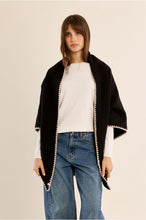 Load image into Gallery viewer, Ladies Woven Scarf Black - Molly Bracken