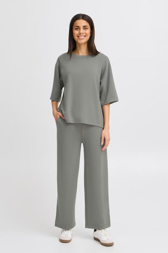 5493 - Fraurora Trousers Agave Green - Fransa