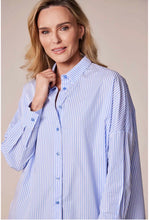 Load image into Gallery viewer, Blue/White Blouse - Deck