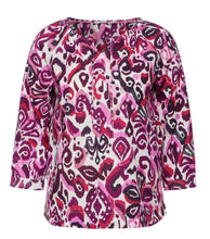 Load image into Gallery viewer, 344778- Pink Mix Printed Cotton Top- Cecil