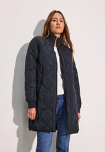 Load image into Gallery viewer, 101021 - Dark Navy Long Blouson Coat - Cecil