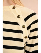 Load image into Gallery viewer, 1580 - Stripe Sailor Sweater- Molly Bracken