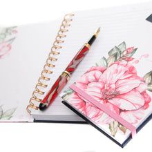 Load image into Gallery viewer, Rose Print A5 Notebook