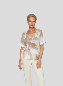 124602 - Printed Pullover - Rabe