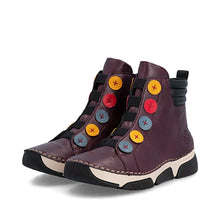 Load image into Gallery viewer, Button Detail Boot - Rieker