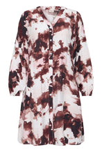 Load image into Gallery viewer, Brown Pattern Dress