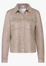 Load image into Gallery viewer, 212331- Mocha Velour Overshirt- Street One