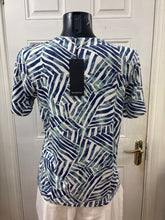 Load image into Gallery viewer, Blue Pattern T-shirt - Brandtex