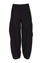 Load image into Gallery viewer, Black Shaped Trouser With Tucks At Front - Naya