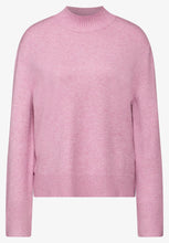 Load image into Gallery viewer, 302899-Pink Stand Up Collar Jumper -Street One