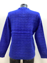 Load image into Gallery viewer, DM167- Royal Blue Pearl Button Cardigan - Castle