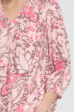 Load image into Gallery viewer, Pink Floral Blouse - Fransa