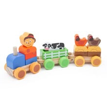 Load image into Gallery viewer, Scarecrow Stacking Train - Jumini