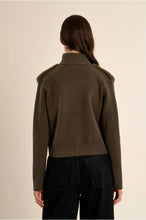 Load image into Gallery viewer, Green Fur Front Cardigan - Molly Bracken