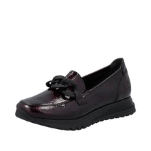 Load image into Gallery viewer, Burgundy Loafer - Rieker