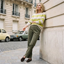 Load image into Gallery viewer, Long Sleeve Pullover Wild Lime - Olsen