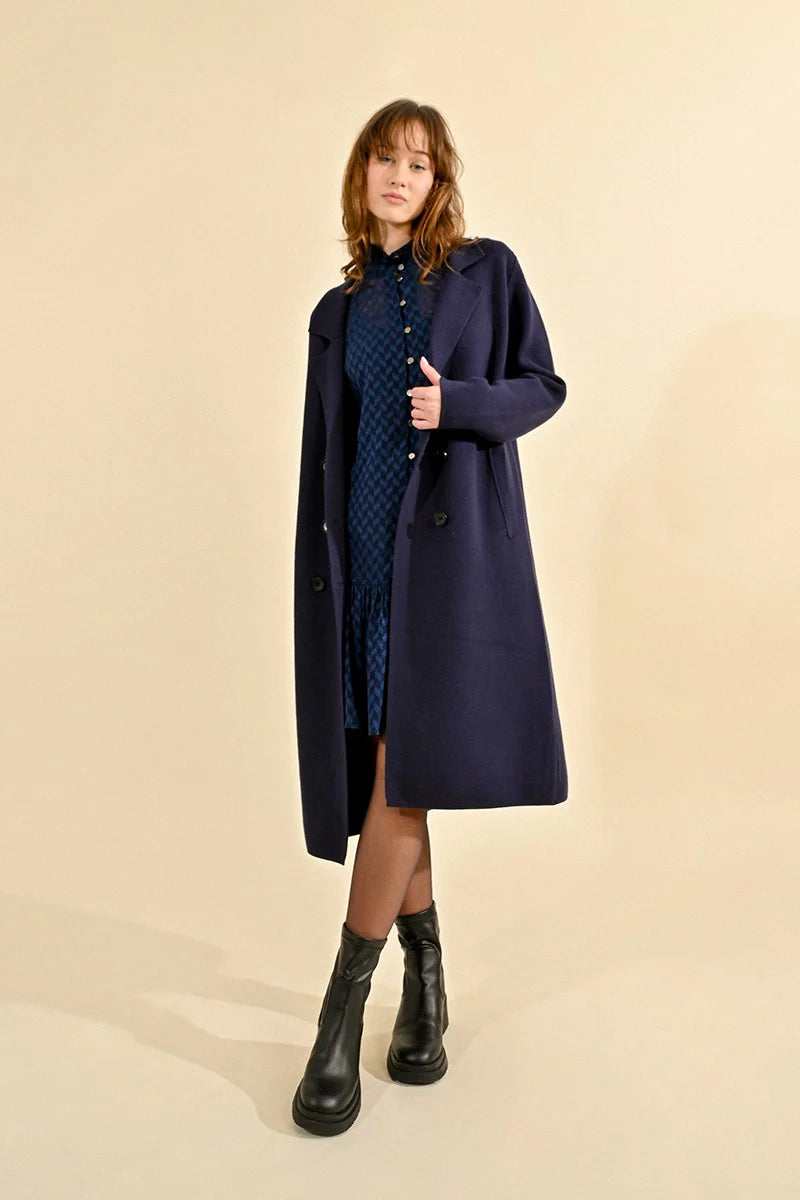 1399 - Knitted Coat - Molly Bracken