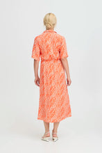 Load image into Gallery viewer, Coral Pattern Shirt Dress - b.young