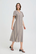 Load image into Gallery viewer, Black Check Design Dress - Fransa