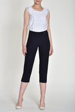 Load image into Gallery viewer, 51576- Robell Marie Cropped Trousers- Navy