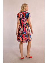 Load image into Gallery viewer, 1383- Multi Colour Pleated Dress - Molly Bracken